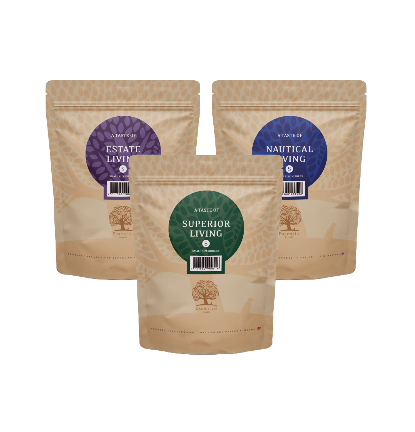 Essential Living Series Sample Bundle (3 x 100g)